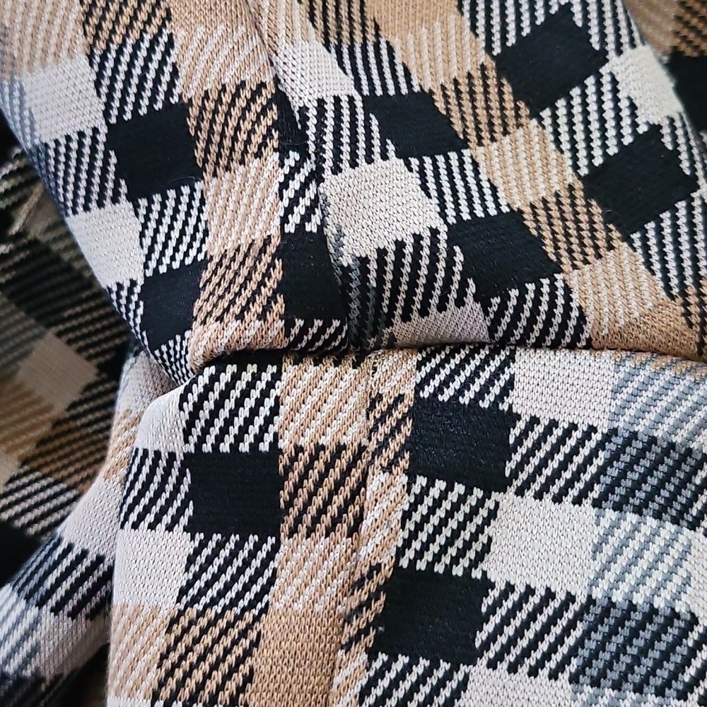 Maurices Caramel, Tan, and Brown Checkered Blazer NWOT - Picture 11 of 16